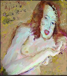 Nude Painting - Storyteller   by Noredin Morgan