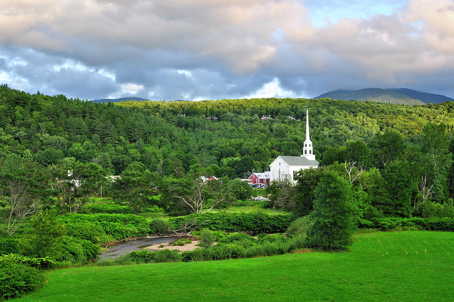 Stowe Vermont Summer Evening Photograph by Luke Moore
