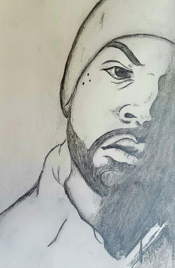 Straight Outta Compton Drawing by Collin A Clarke