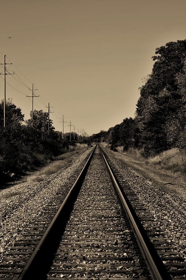 Straight Railroad Photograph by Noah Trieloff - Fine Art America