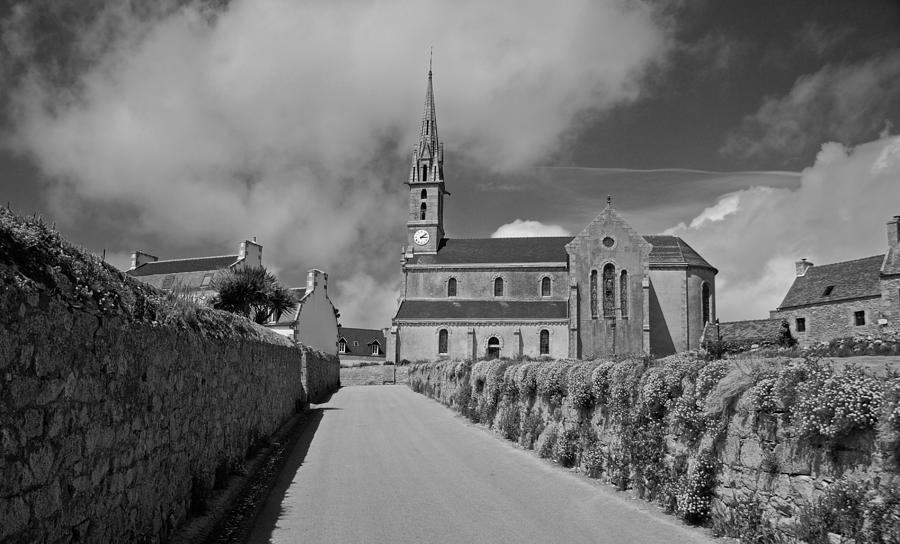 France Photograph - Straight to the Church by Eric Tressler