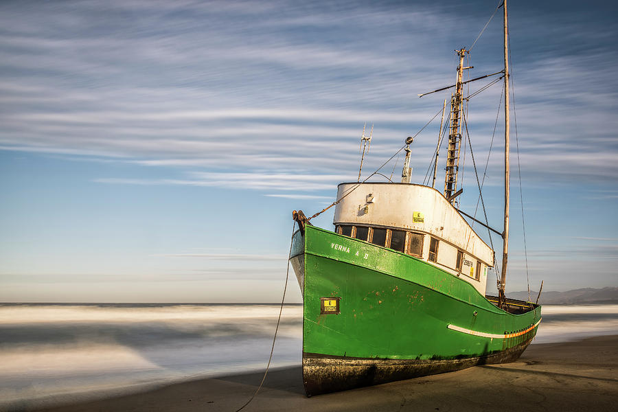 Stranded on the Beach Photograph by Jon Glaser