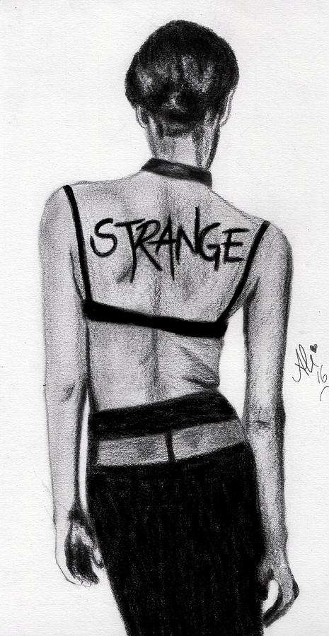Strange Drawing - Strange by Bobby Dar