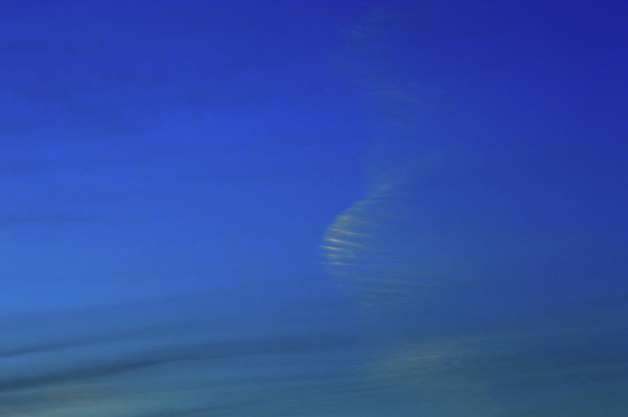 Strange Cloud  Photograph by Lyle Crump