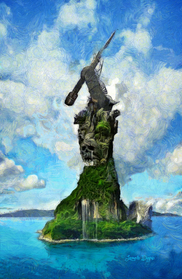 Strange Island - DA Digital Art by Leonardo Digenio