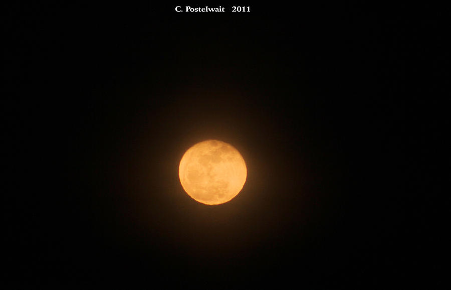 Strange Moon Photograph by Carolyn Postelwait - Pixels