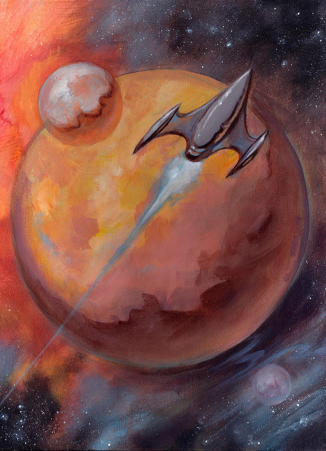 Strange New Worlds Painting by Tony Sid Strange New Worlds Painting by Tony Sid