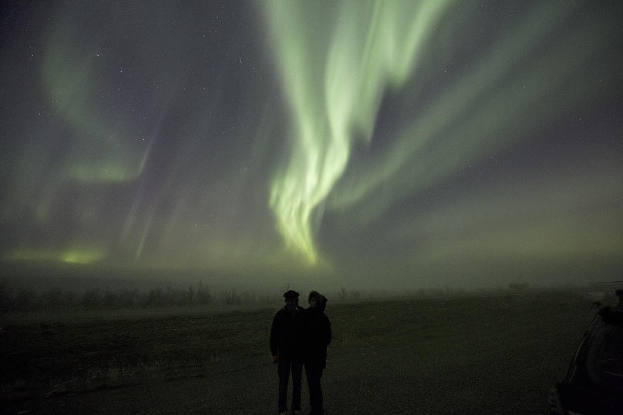 Strangers in the Night Photograph by Pekka Sammallahti
