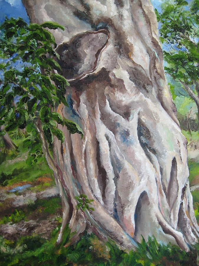 Strangler Fig Painting by Lisa Boyd