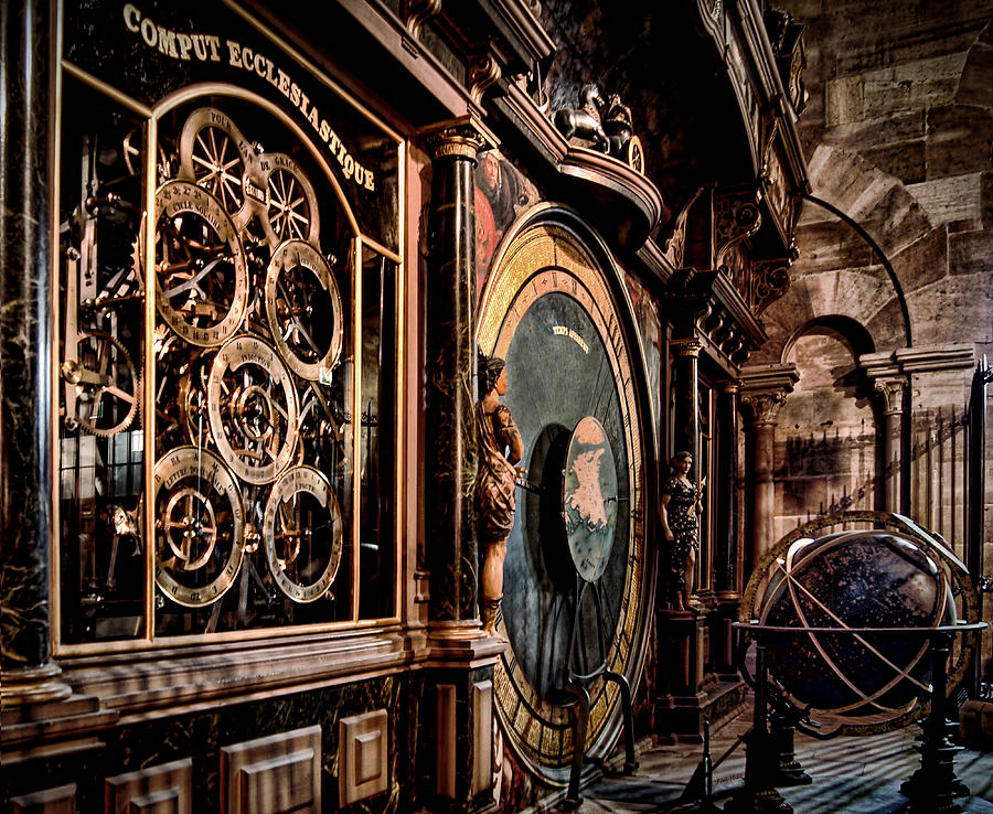 Strasbourg Cathedral Astronomical Clock Photograph by Jim Hill