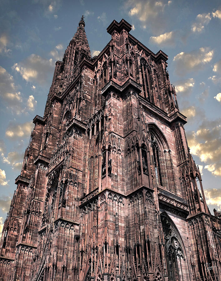Strasbourg Cathedral Photograph by Endre Balogh