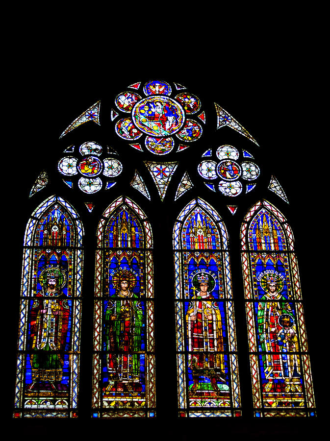 Strasbourg Cathedral Stained Glass Photograph by Teresa Mucha
