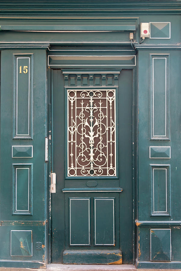 Architecture Photograph - Strasbourg Door 02 by Teresa Mucha