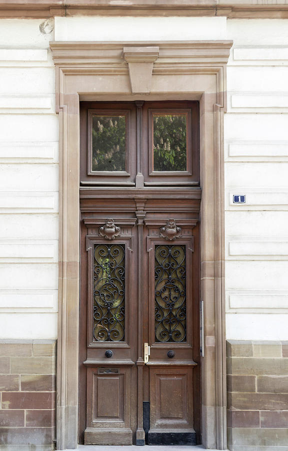 Strasbourg Door 04 Photograph by Teresa Mucha