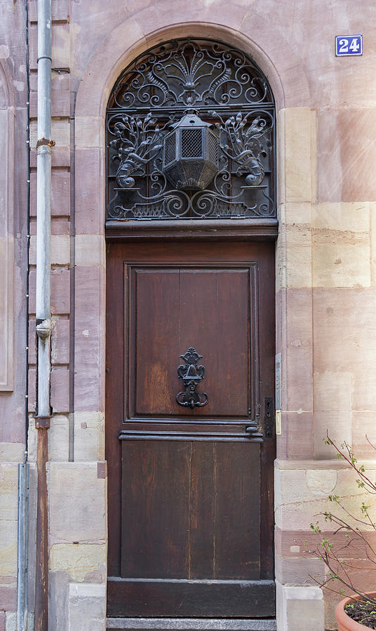 Strasbourg Door 08 Photograph by Teresa Mucha