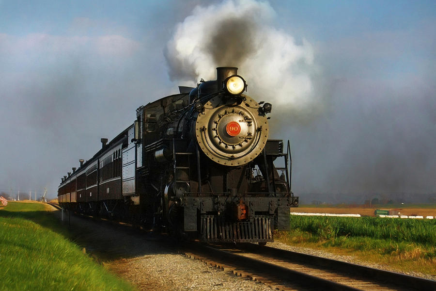 Strasburg Locomotive Photograph by Lori Deiter - Fine Art America