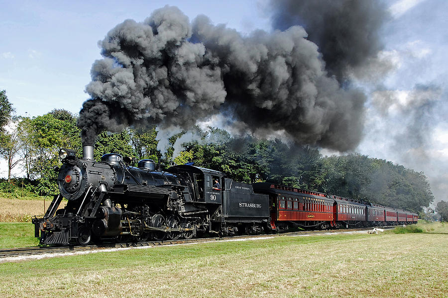 Strasburg Railroad Photograph by Dan Myers