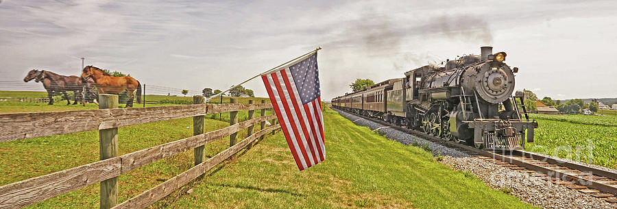 Strasburg Railroad PA 10 Photograph by Jack Paolini