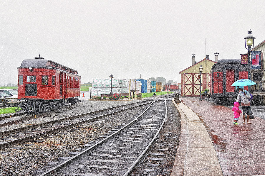 Strasburg Railroad Pa 16 Photograph by Jack Paolini