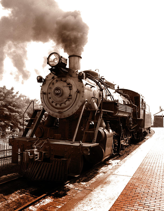 Strasburg Train Ride Photograph by Mike Spears - Fine Art America