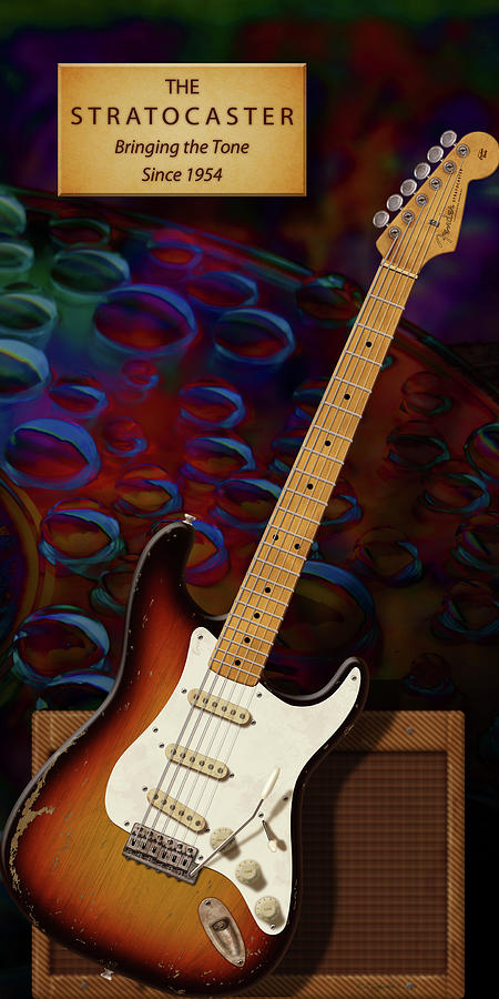 Stratocaster Anniversary V Photograph by WB Johnston