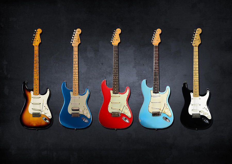 Fender Stratocaster Photograph - Stratocaster by Mark Rogan