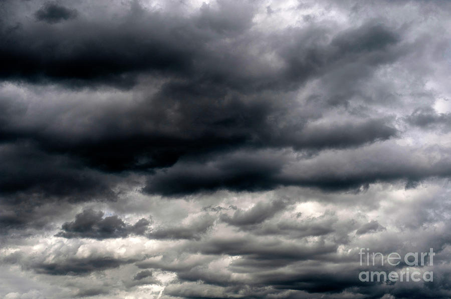 Stratocumulus opacus or Layered Stratified  Photograph by Jim Corwin