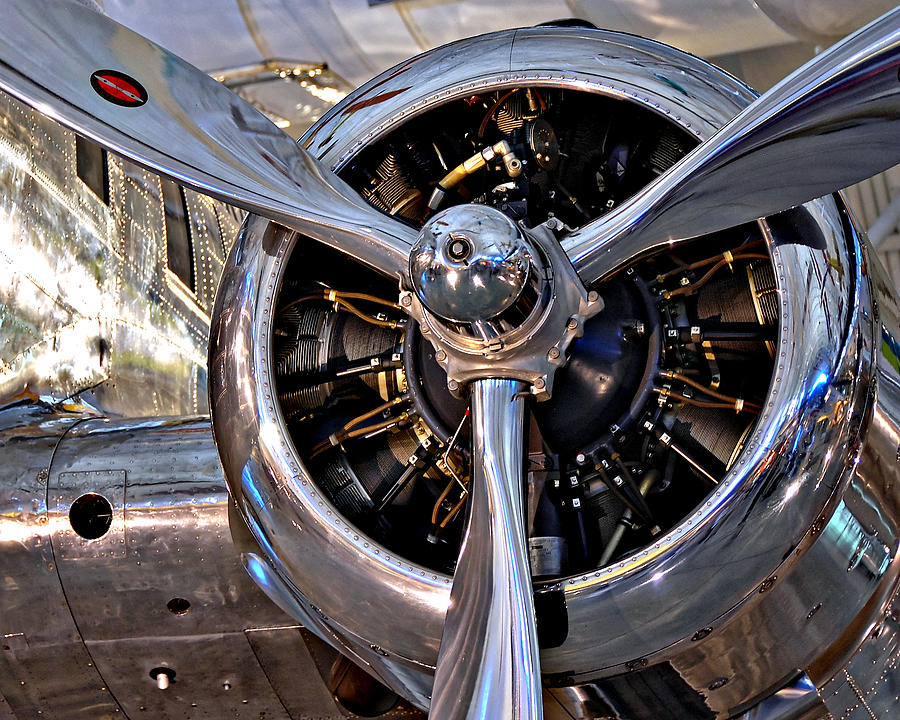 Stratoliner Engine - National Air and Space Museum Photograph by Darin Volpe