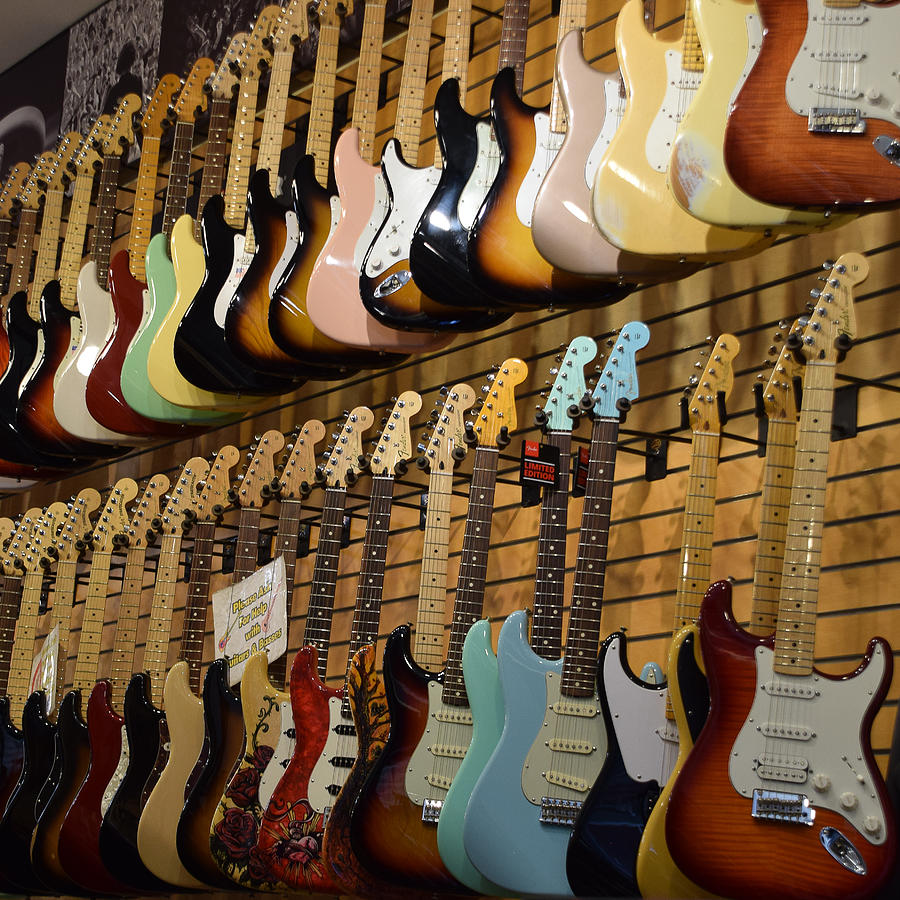 Stratocaster Collection Photograph by Dany Lison