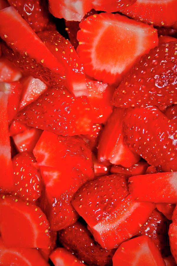Strawberries Photograph by Albert Seger