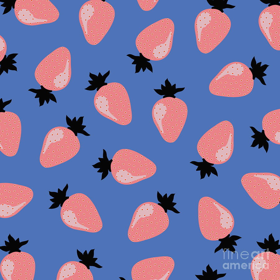 Strawberry Digital Art - Strawberries by Elizabeth Tuck