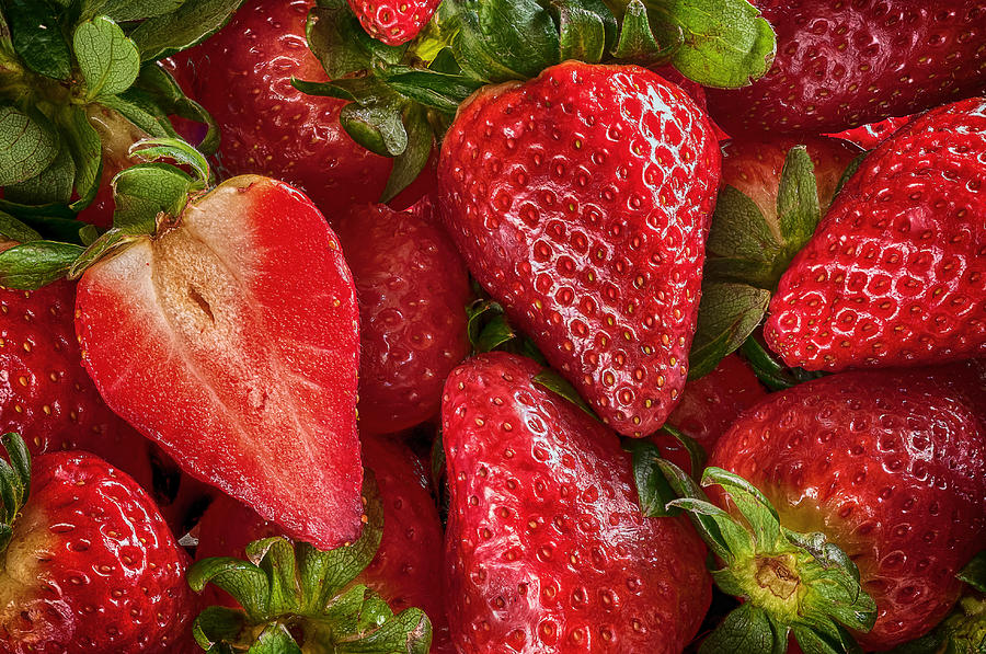 Strawberries Photograph by Hernan Bua