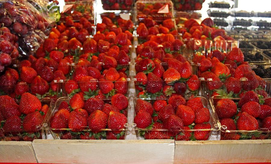 Strawberries Photograph by Michiale Schneider