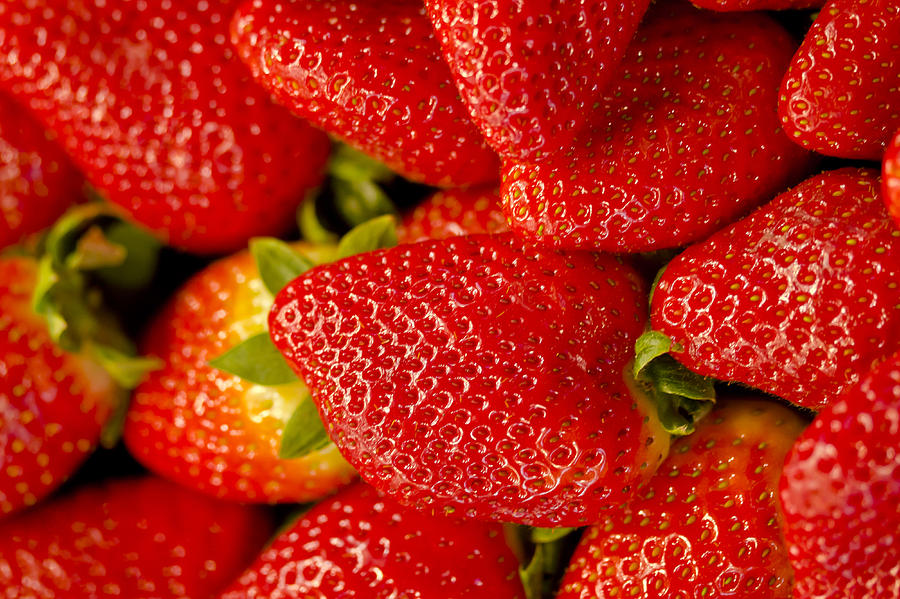 Strawberries Photograph by Silvia Romero - Pixels