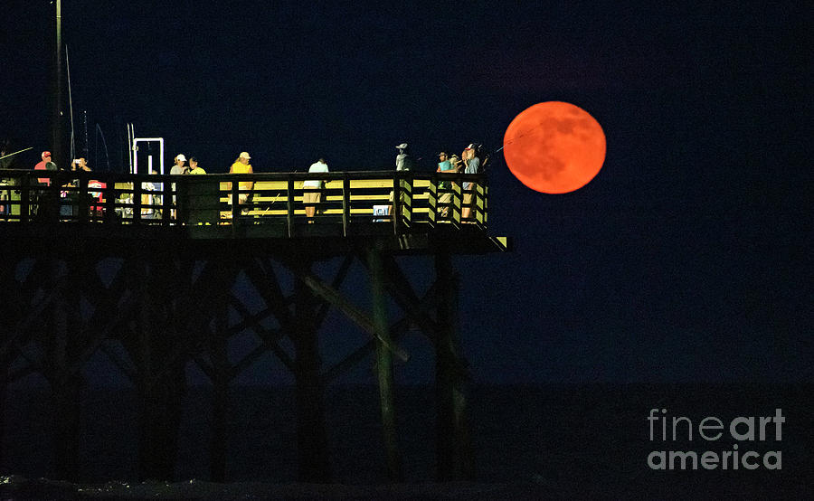 Strawberry Moon Photograph by DJA Images