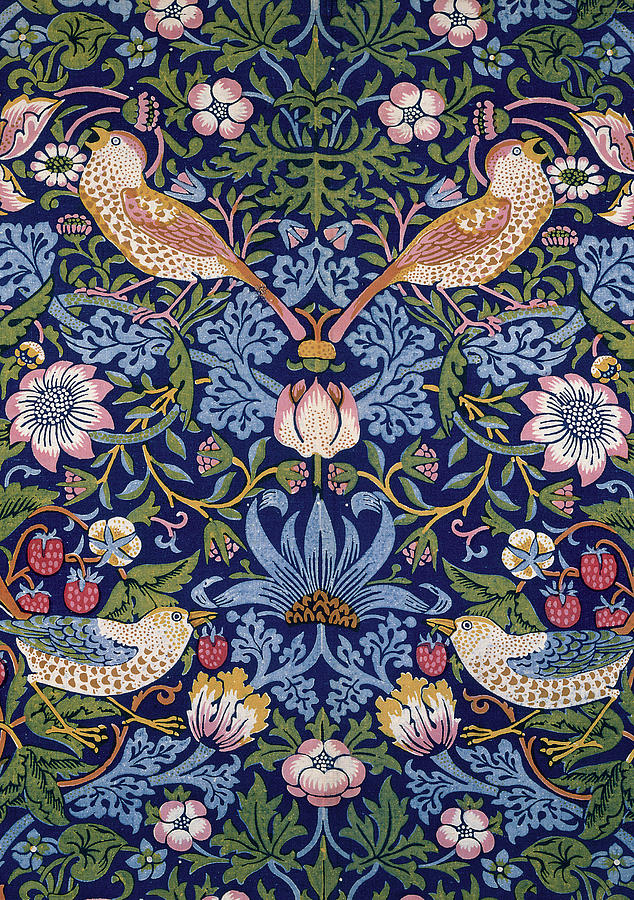 Strawberry Thief #3 Tapestry - Textile By William Morris - Fine Art America