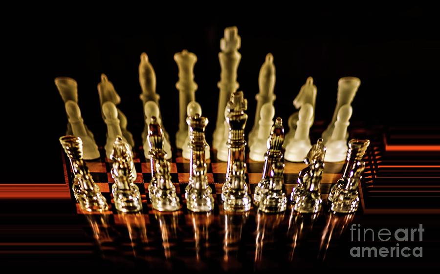 Streaks Of Chess Photograph by Gerald Kloss