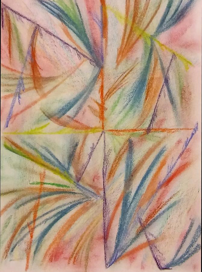 Streaks of Color Pastel by SarahJo Hawes