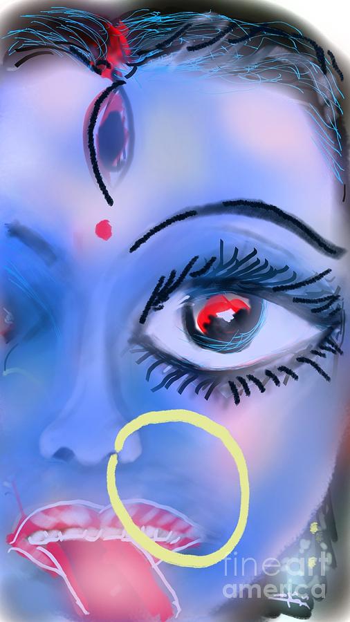 Sreema  kalima #1 Digital Art by Subrata Bose