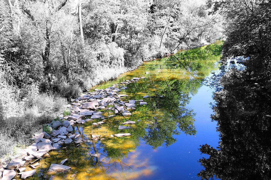 Stream of Color Photograph by Debbie Nobile - Pixels