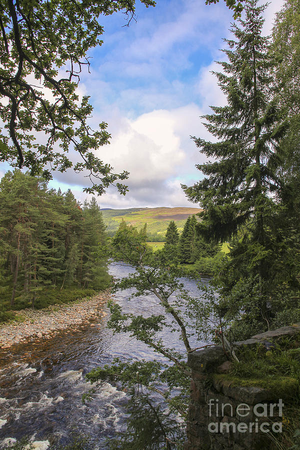 Streaming river in Scotland Photograph by Patricia Hofmeester