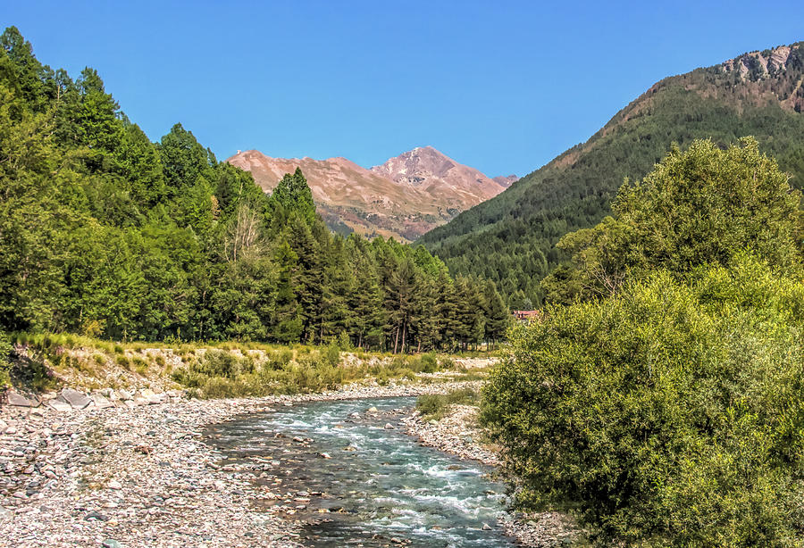 Streaming through the Alps by Brent Durken Streaming through the Alps by Brent Durken