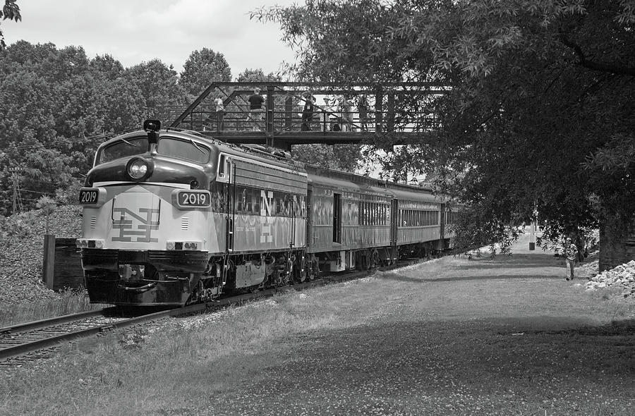 Streamliners At Spencer N H 2019 B W 50 Photograph by Joseph C Hinson
