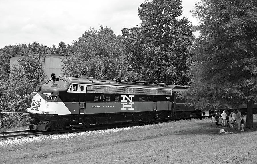 Streamliners At Spencer N H 2019 B W 55 Photograph by Joseph C Hinson