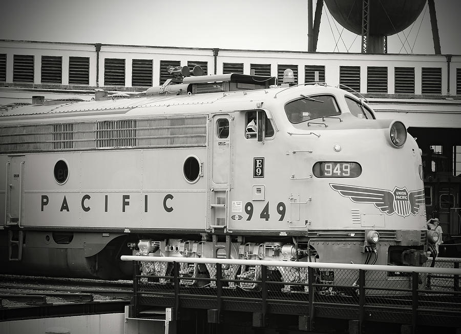 Streamliners At Spencer U P 949 B W 1 Photograph by Joseph C Hinson