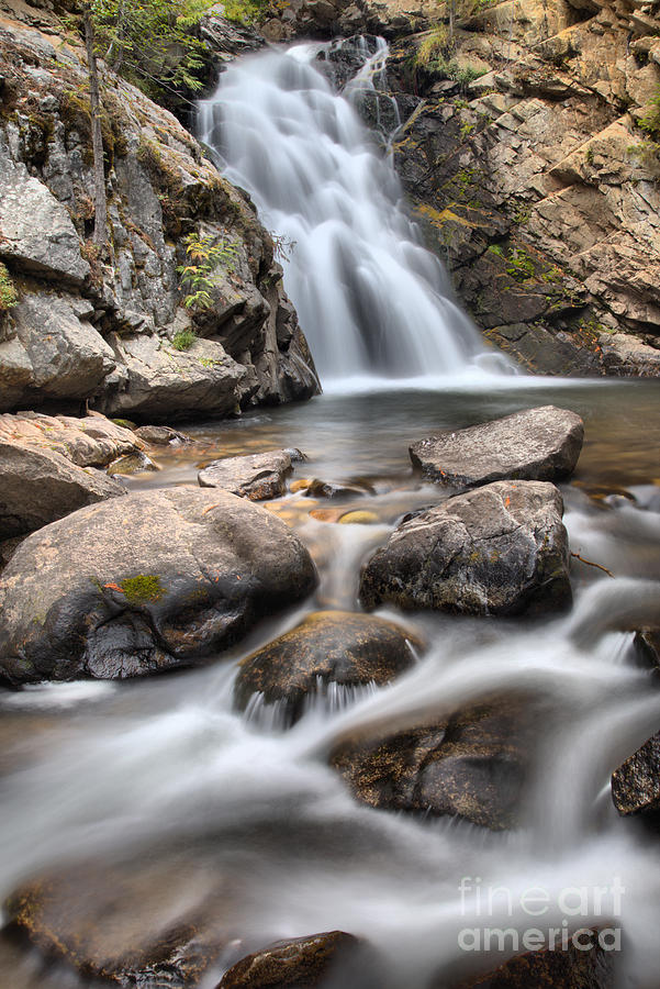 Streams Below Falls Creek Falls Photograph by Adam Jewell