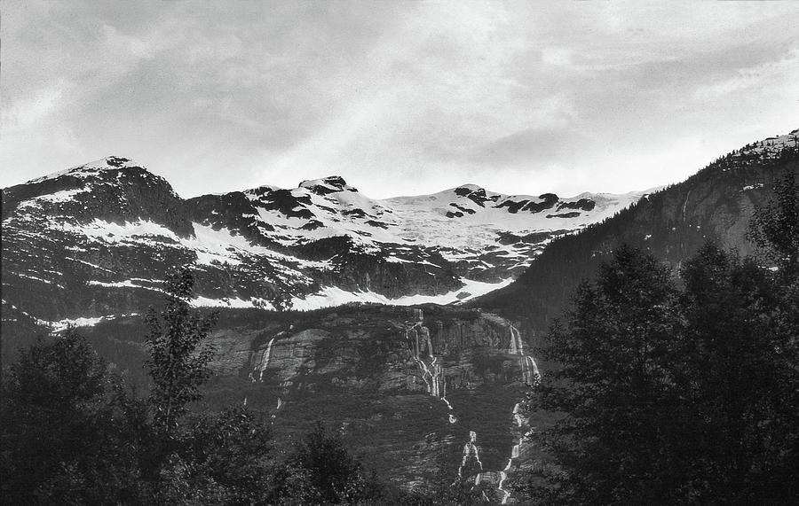 Streams On The Mountain BW  Photograph by Lyle Crump