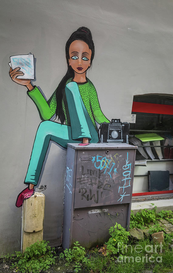 Street Art in Bergen Photograph by Eva Lechner