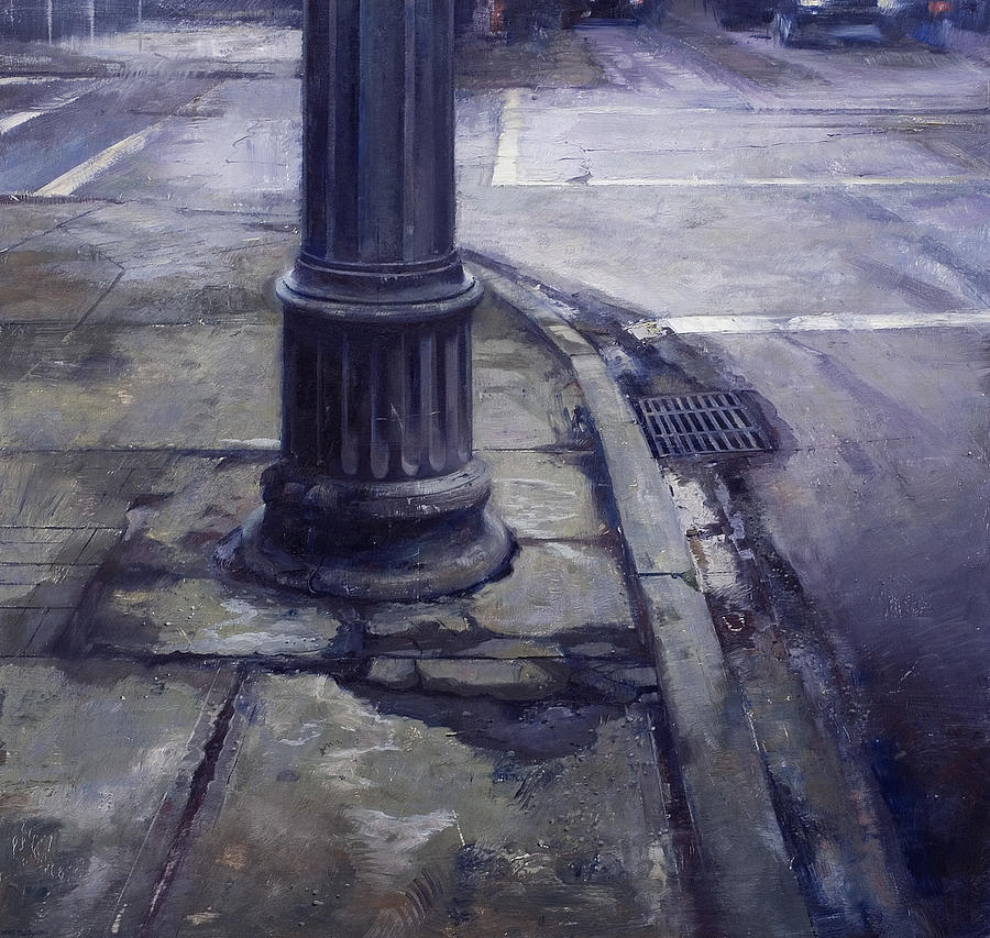 Street Corner Painting by Chris Flodberg - Fine Art America