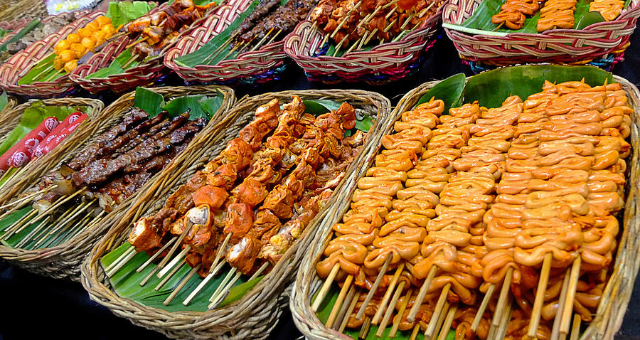 Filipino Street Food Photograph by Priscilla De Mesa